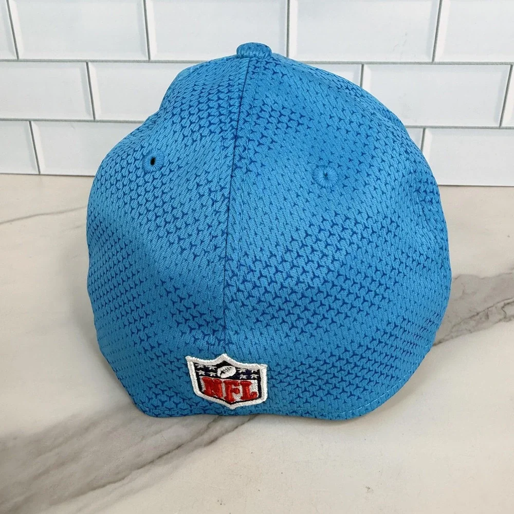 Carolina Panthers Hat Cap Fitted Mens Large Blue NFL Football‎ 39THIRTY M/L